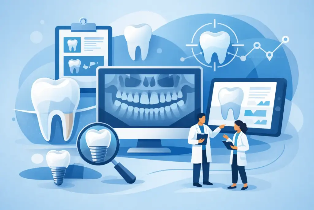 Diagnóstico dental para planificar con precisión