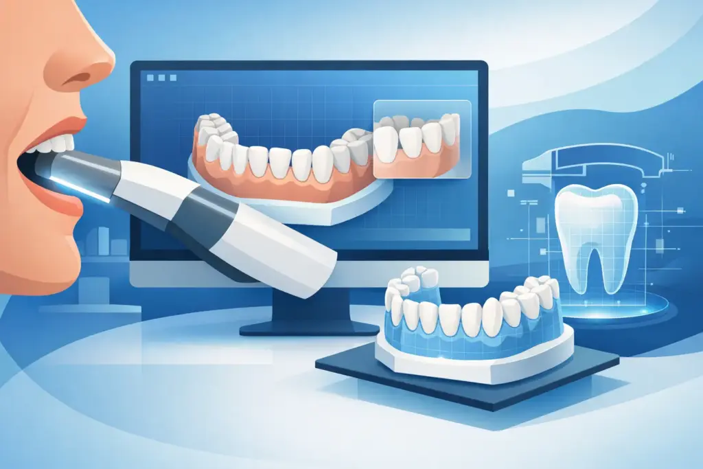 Impresión digital dental: precisión sin moldes