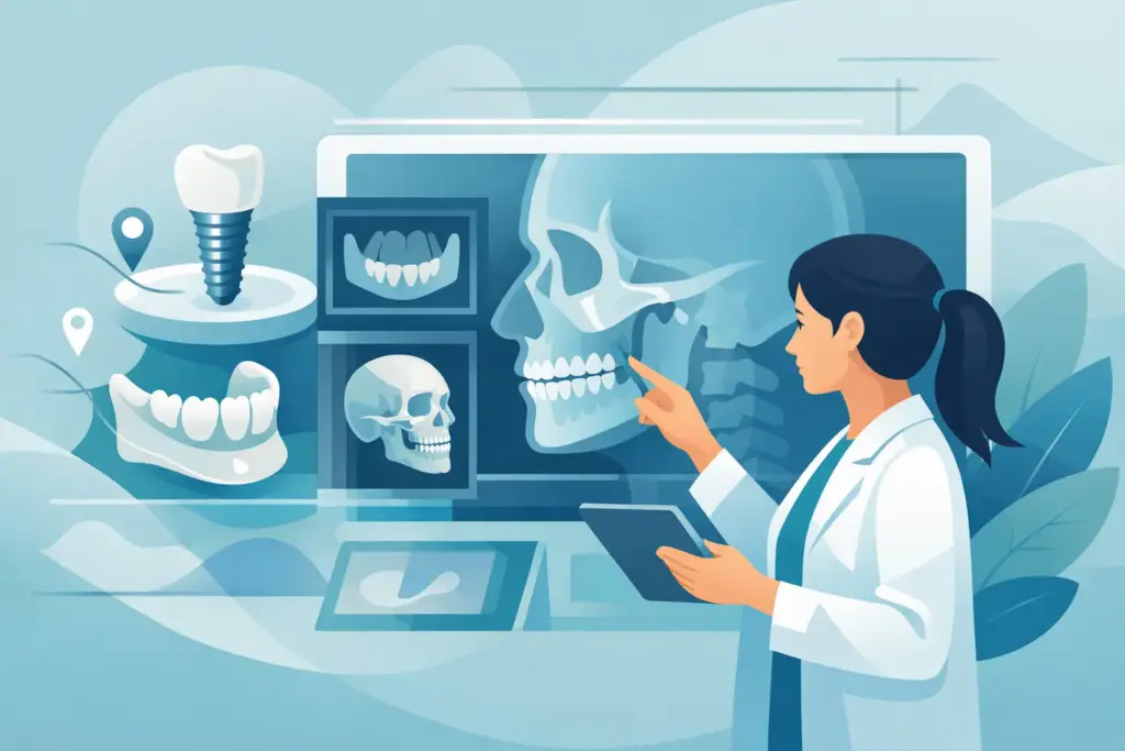 Radiología maxilofacial para planificar mejor