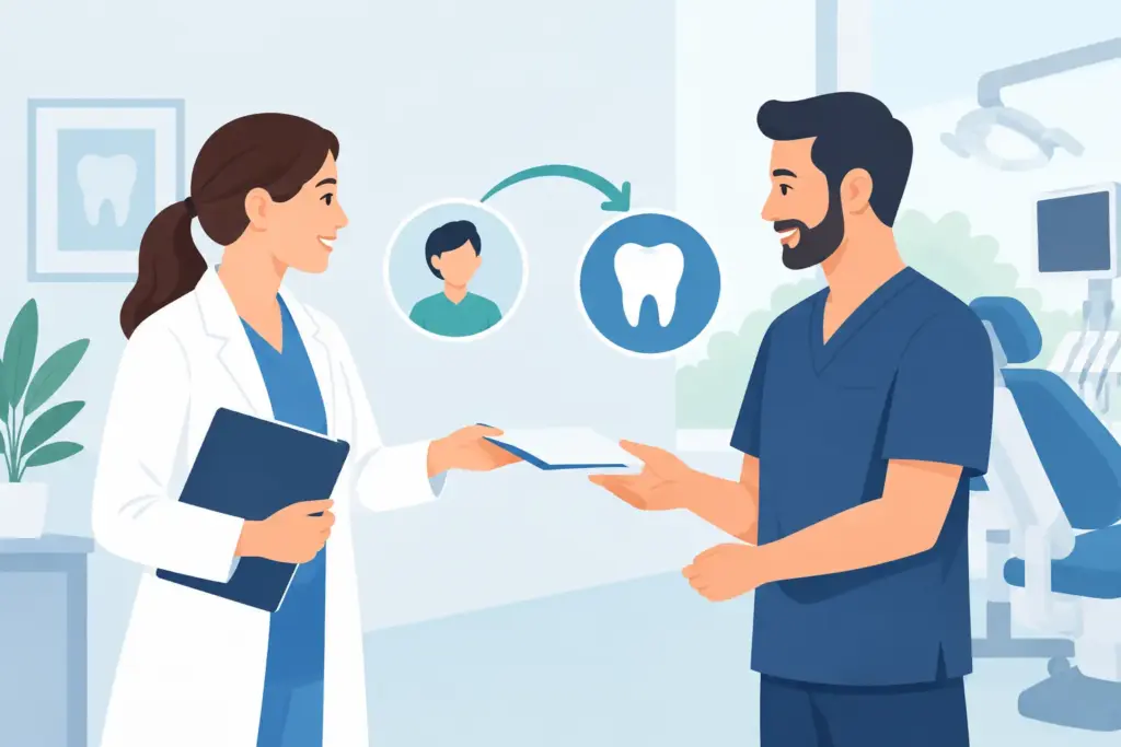 Guía para remitir pacientes odontológicos