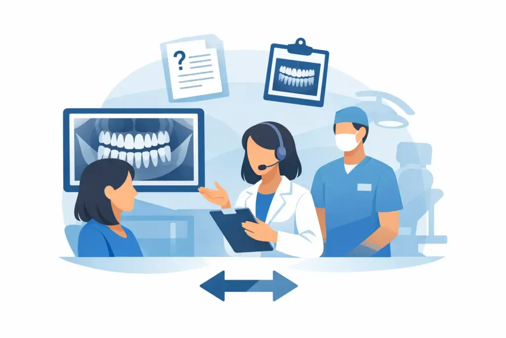 ¿Se requiere orden para radiografía dental?