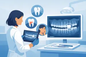 Señales para pedir radiografía dental a tiempo